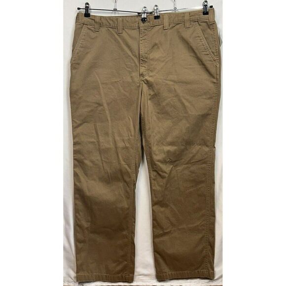 Carhartt Pants: Men's 100095 253  Khaki Rugged Relaxed Fit Work size 44 x 32‎ - Picture 1 of 5